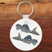 Porte-clés Imperial Zebra Pleco (Recto)