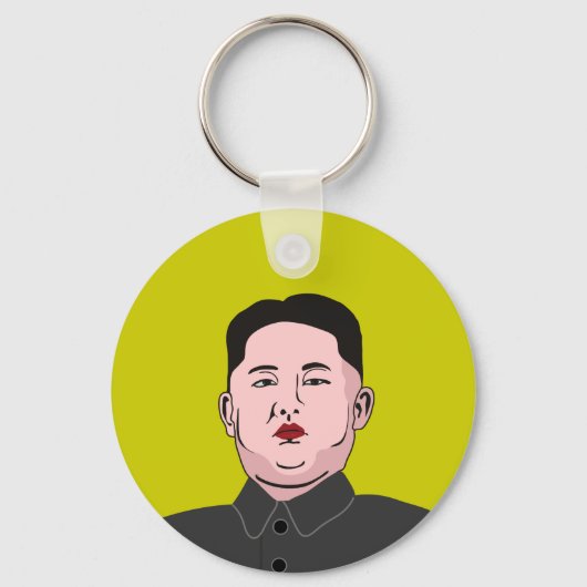 Porte-clés Imperturbable Kim Jong-un (Recto)