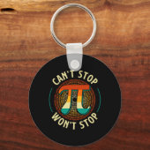 Porte-clés Impossible d'arrêter - Pi Day Math Lover Science P (Recto)