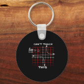 Porte-clés Impossible de toucher cette équation Math cadeau d (Recto)