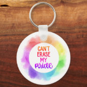 Porte-clés Impossible d'effacer ma fierté (Recto)