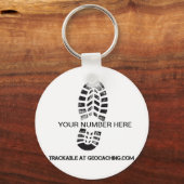 Porte-clés Impression d'amorçage de suivi (Recto)