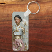 Porte-clés Impression d'art Hanbok moderne (Verso)