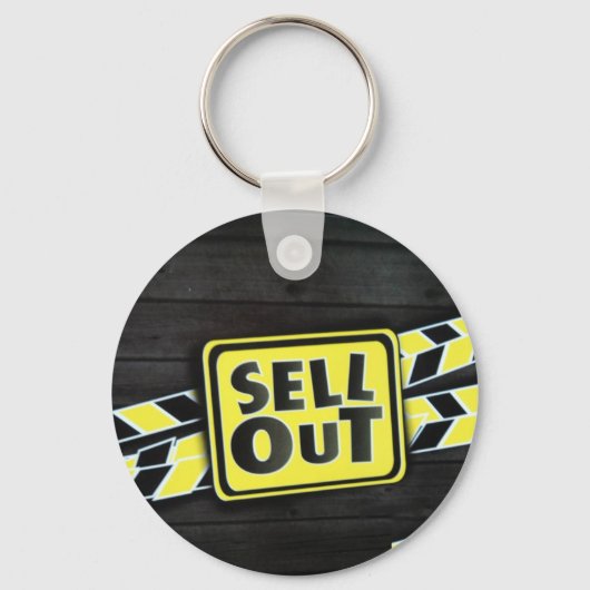Porte-clés Impression d'art Sell Out (Recto)