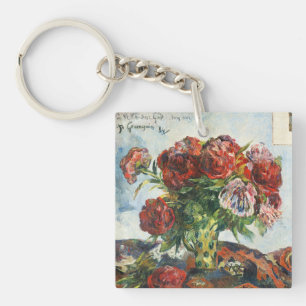 Porte-clés Impression d'art vintage de Gauguin Nature morte a