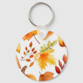 Porte-clés Impression d'automne (Verso)