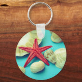 Porte-clés impression de coquille (Recto)