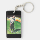 Porte-clés Impression de golf 1934 (Dos)