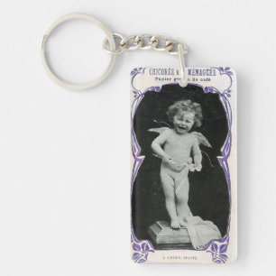 Porte-clés Impression de l'ange triste Cherub
