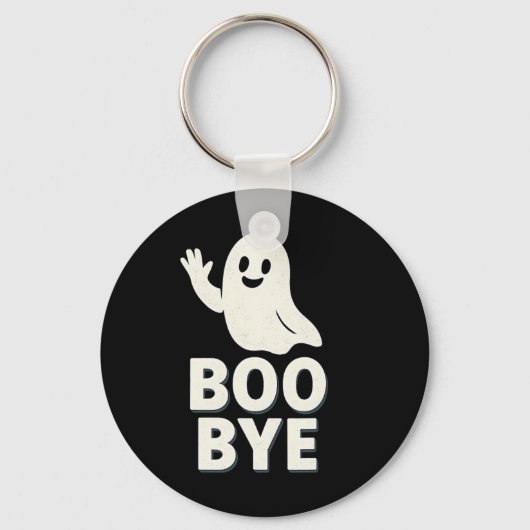 Porte-clés Impression graphique Boo Bye Ghost Halloween (Recto)