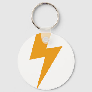 Porte-clés Impression Jaune Thunder Energy