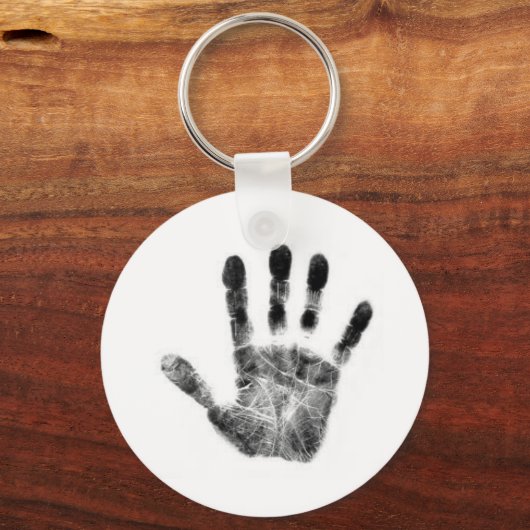 Porte-clés impression main (Recto)