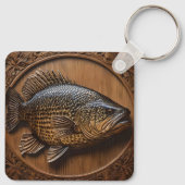 Porte-clés Impression textuelle 3D Australian Murray Cod, (Dos)
