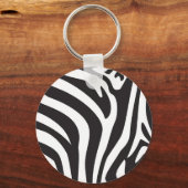 Porte-clés Impression Zebra (Recto)