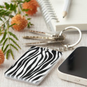Porte-clés Impression Zebra (Devant droit)