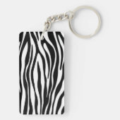 Porte-clés Impression Zebra (Dos)