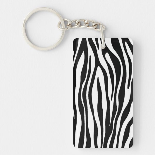 Porte-clés Impression Zebra (Devant)