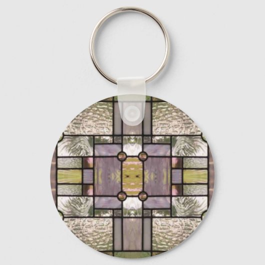 Porte-clés Impressions de vitraux (Recto)