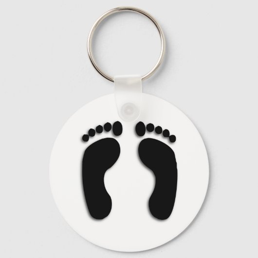 Porte-clés Imprimantes pieds (Recto)