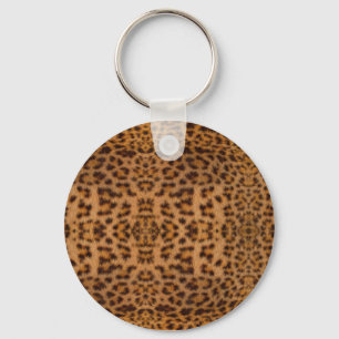 Porte-clés Imprimé de fourrure exotique de jaguar tendance Im
