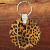 Porte-clés imprimé léopard (Recto)