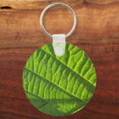 Porte-clés imprimé vert cool (Recto)