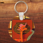 Porte-clés Imprimer Casquette Giraffe (Recto)