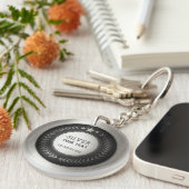 Porte-clés IMPRIMER do-it-yourself MÉDAILLE Champion d'argent (Devant droit)