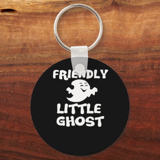 Porte-clés Imprimer Little Boo Halloween (Recto)