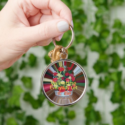 Porte-clés Imprimer Saint-Valentin (Main)