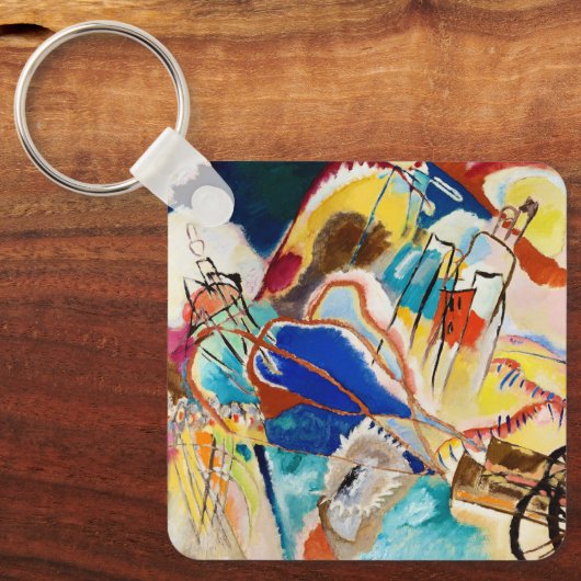 Porte-clés Improvisation 30 (Canons) par Wassily Kandinsky (Recto)