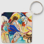 Porte-clés Improvisation 30 (Canons) par Wassily Kandinsky (Dos)