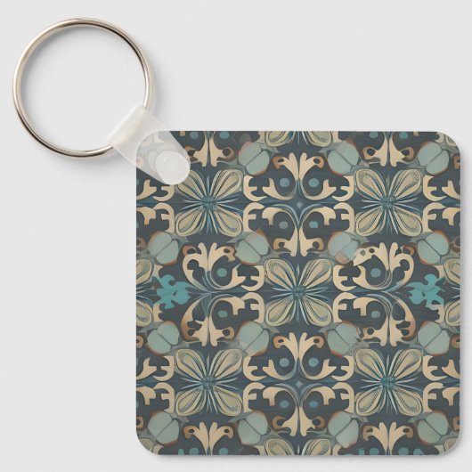 Porte-clés in blue (Recto)