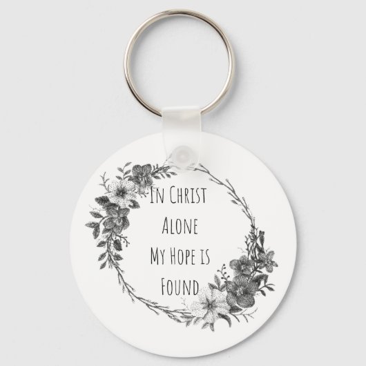 Porte-clés In Christ Alone Keychain (Recto)