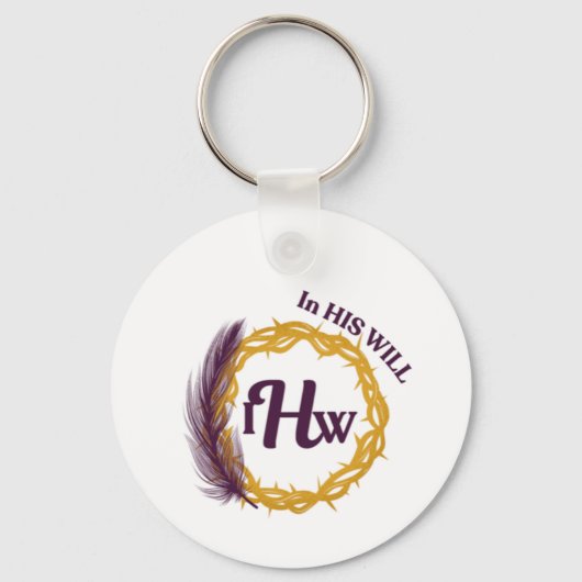 Porte-clés In His Will Key Chain (Recto)
