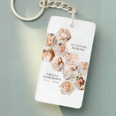 Porte-clés In Love Memory Memorial - Collage photo moderne