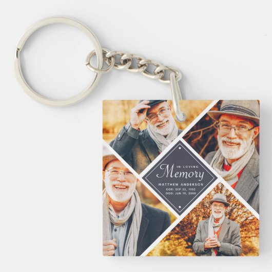Porte-clés In Love Memory Modern Multi Modèle photo (Devant)