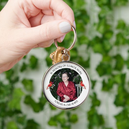 Porte-clés In Memory of | Cardinal Memorial Keepsake (Main)