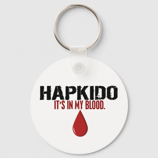 Porte-clés In My Blood HAPKIDO (Recto)