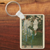 Porte-clés In the Garden by Jessie Willcox Smith (Recto)