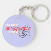 Porte-clés Inarrêtable, à mon époque imparable (Dos)