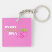 Porte-clés Inarrêtable, Dans mon époque imparable, Preppy, ro (Dos)