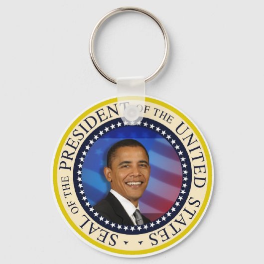 Porte-clés Inauguration commémorative du président Obama (Recto)