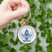 Porte-clés Inauguration du logo inaugural du président de Tru (Main)