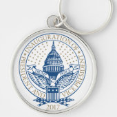 Porte-clés Inauguration du logo inaugural du président de Tru (Devant)