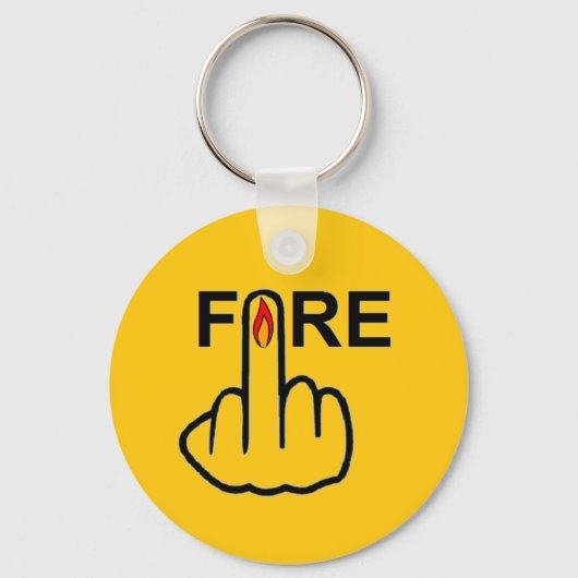 Porte-clés Incendie porte - clé (Recto)