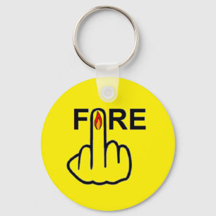 Porte-clés Incendie porte - clé