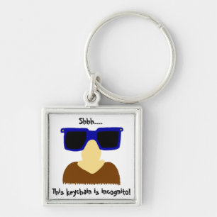 Porte-clés Incognito Moustache & Porte - clé de lunettes