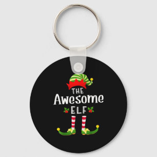 Porte-clés Incroyable Elfe de Noël Combinaison de Pyjama X-ma