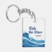 Porte-clés Incroyable Ride The Wave Des Gens Forts (Devant gauche)